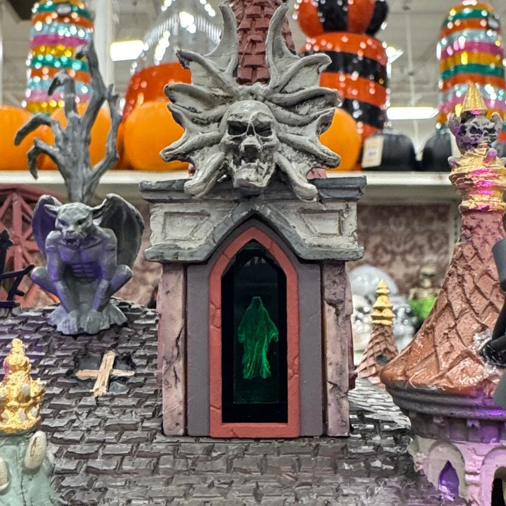 Lemax Macabre Mansion Spooky Town Lighted Halloween Village Michael's Exclusive